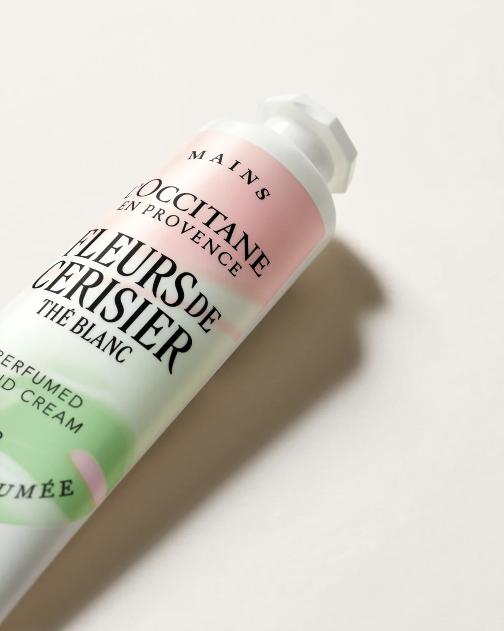 Perfumowany krem do rąk Fleurs de Cerisier Thé Blanc - Image 2