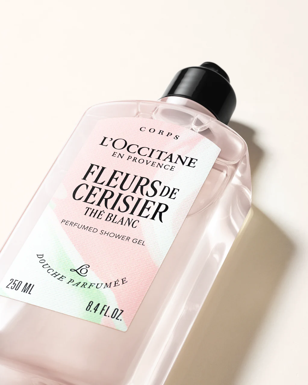 Perfumowany żel pod prysznic Fleurs de Cerisier Thé Blanc - Image 2