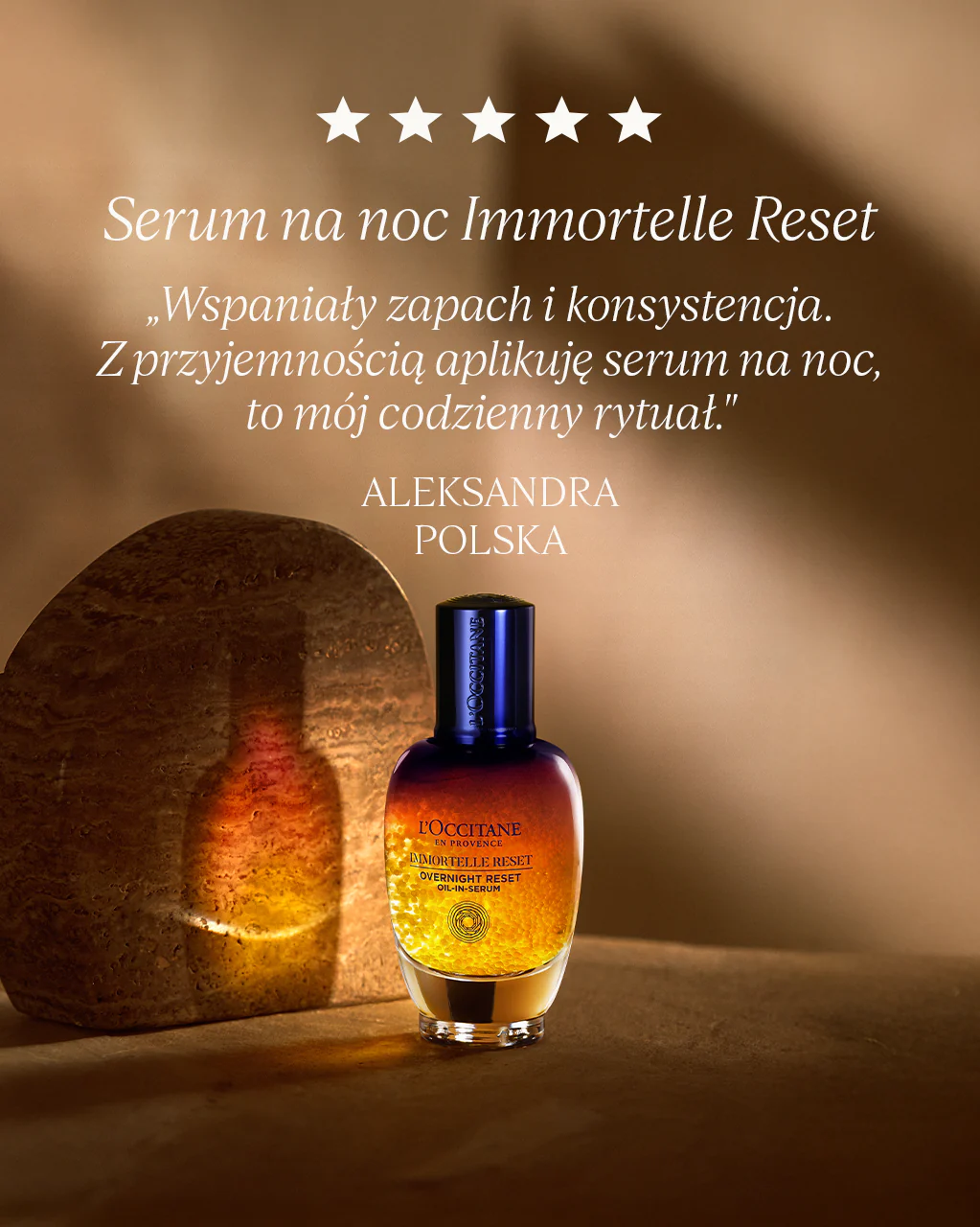 Serum do twarzy na noc Immortelle Reset - Image 6