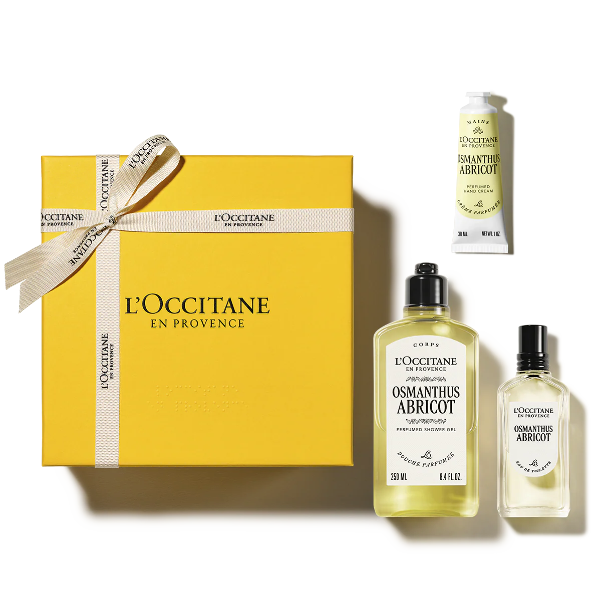 Zestaw w cenie specjalnej - Trio Osmanthus Abricot (Osmantus)